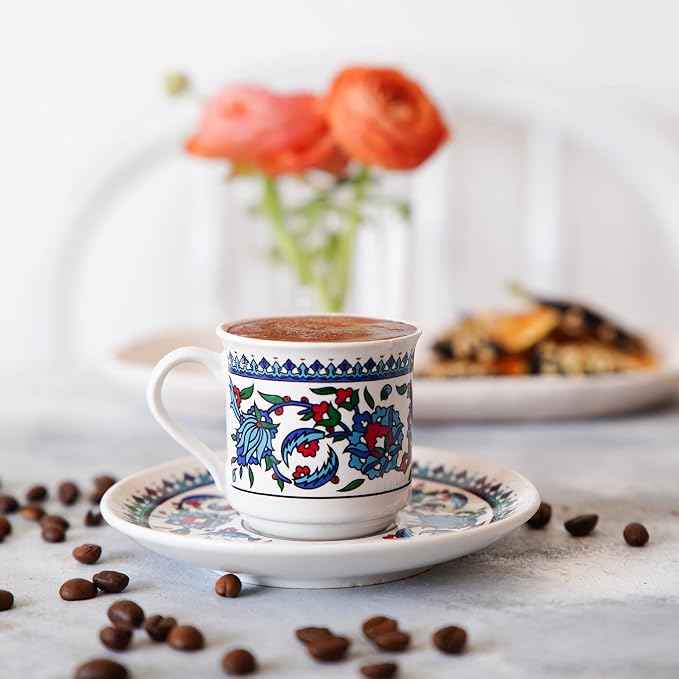 Turkish Coffee Cups Set of 2