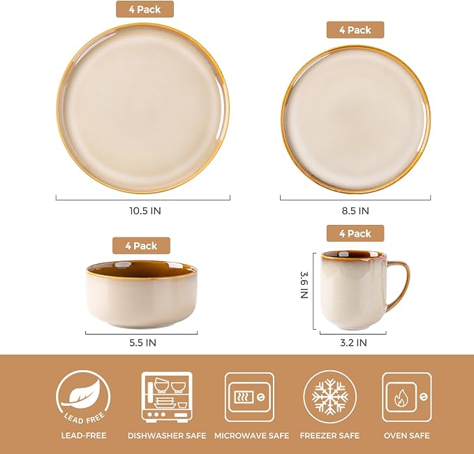 LERATIO Ceramic Dinnerware Sets
