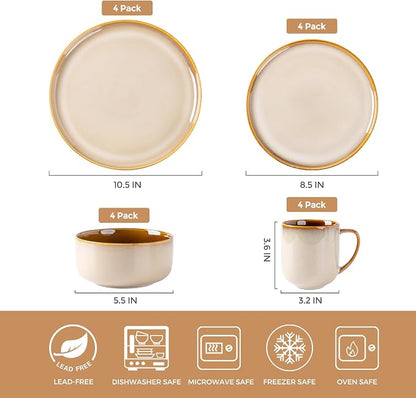LERATIO Ceramic Dinnerware Sets