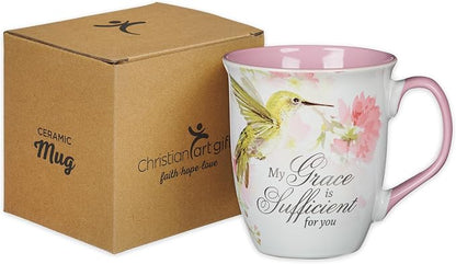 Christian Art Gifts Large Ceramic Inspirational Scripture Coffee & Tea Mug