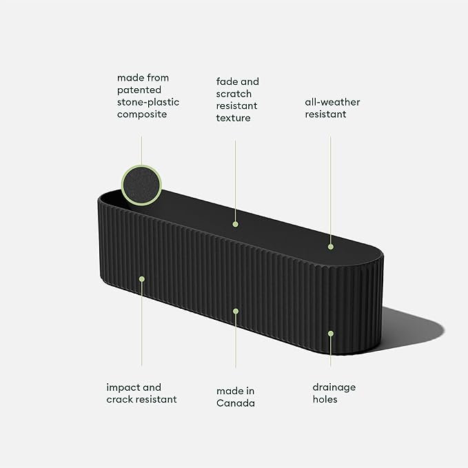 Veradek Demi Series Window Box Planter