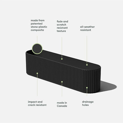 Veradek Demi Series Window Box Planter