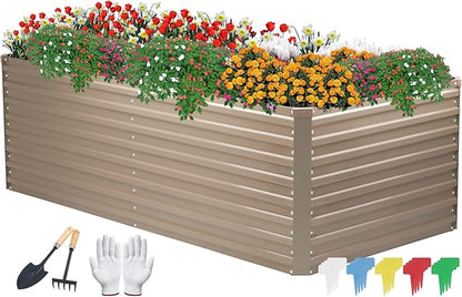 DTIG Galvanized Raised Garden Bed