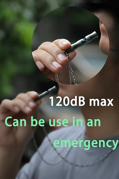 TACRAY Emergency Whistle Survival Loud, Perfect Loud Whistle for Safety,Survival,Hiking,Camping,Child Safety,Pets Training