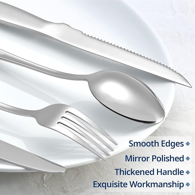 Eisinly 20-Piece Silverware Set