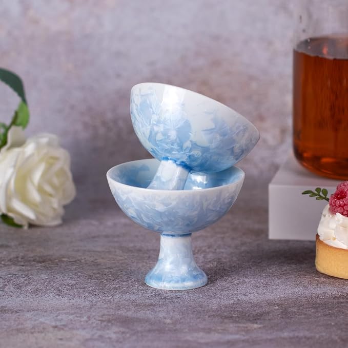 KAMMAK Ceramic Tea & Coffee Cups Set of 2