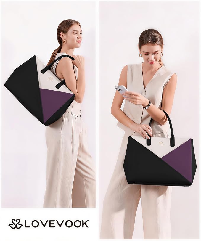 LOVEVOOK Laptop Work Tote Bag for Women