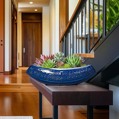 Bonsai Pots - 18 Inch Large Ceramic Succulent Pots