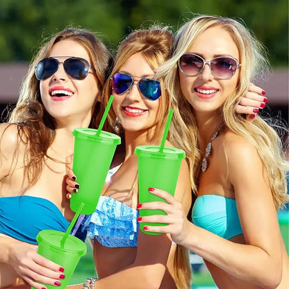 Hxezoc 16-Piece Reusable Cups