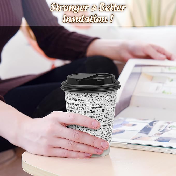 SPRINGPACK Disposable Paper Coffee Cups