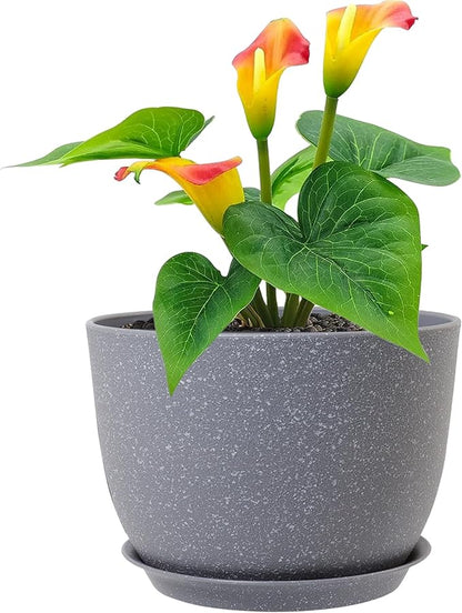 Plant Pots 12 inch, Plastic Planters