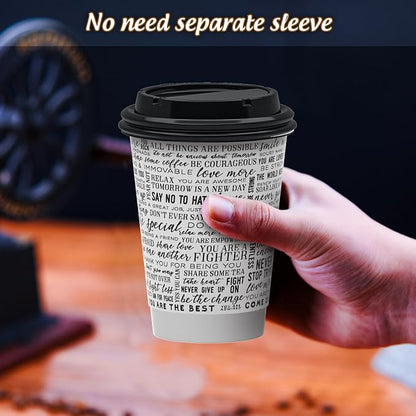 SPRINGPACK Disposable Paper Coffee Cups