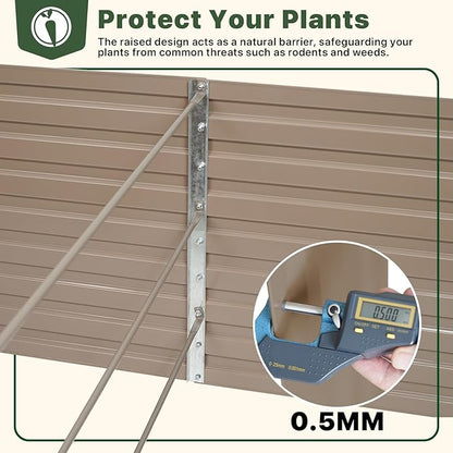 DTIG Galvanized Raised Garden Bed