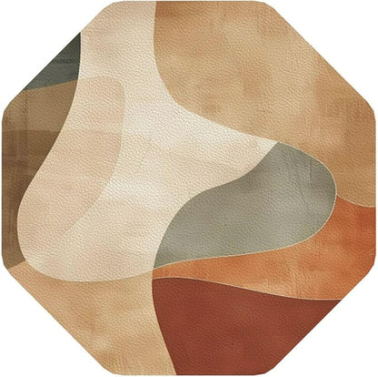 Minimal Abstract Shapes Print Coasters