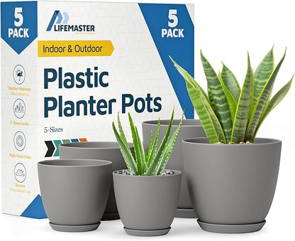 Planter Pots with Drainage Holes