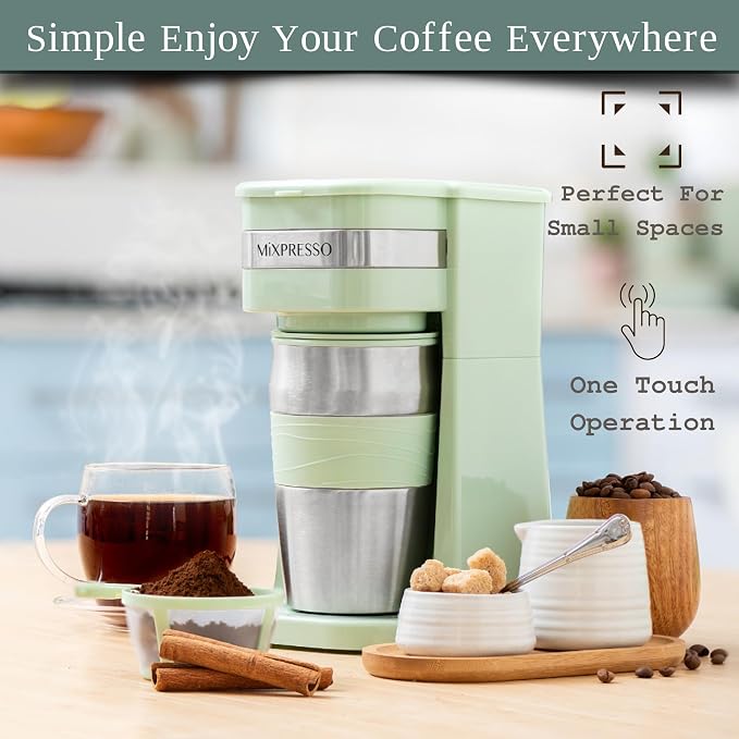 Mixpresso Single Serve & Single Cup Coffee Maker