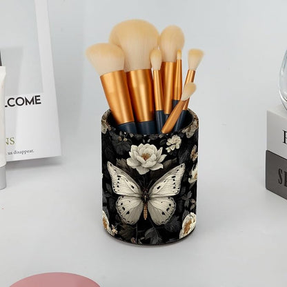 Leather Pen Holder for Desk