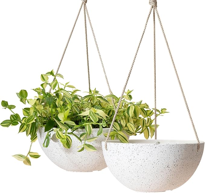 LA Jolie Muse Hanging Planters for Indoor Plants