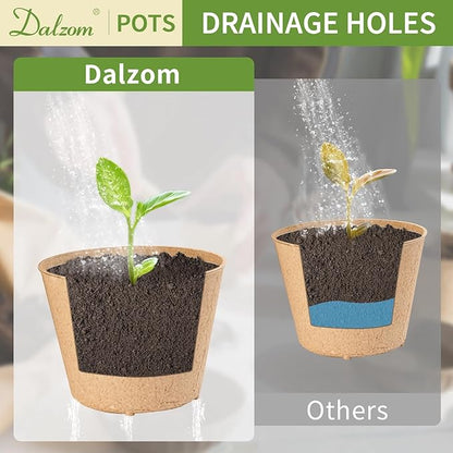 Dalzom® 60Pcs 4” Peat Pots