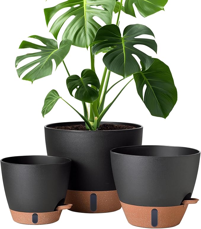 12/10/8 Inch Self Watering Pots