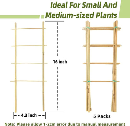 Avalution 5 Pack Bamboo Trellis
