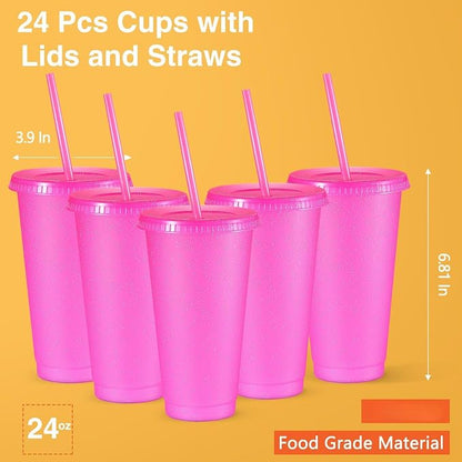 Amyhill 24 Pcs Reusable Cups