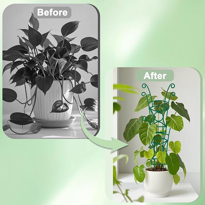 12 Pack Stackable Plant Trellis