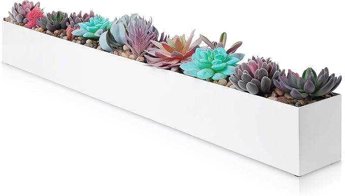 DR&Co Modern Rectangle Planter Box