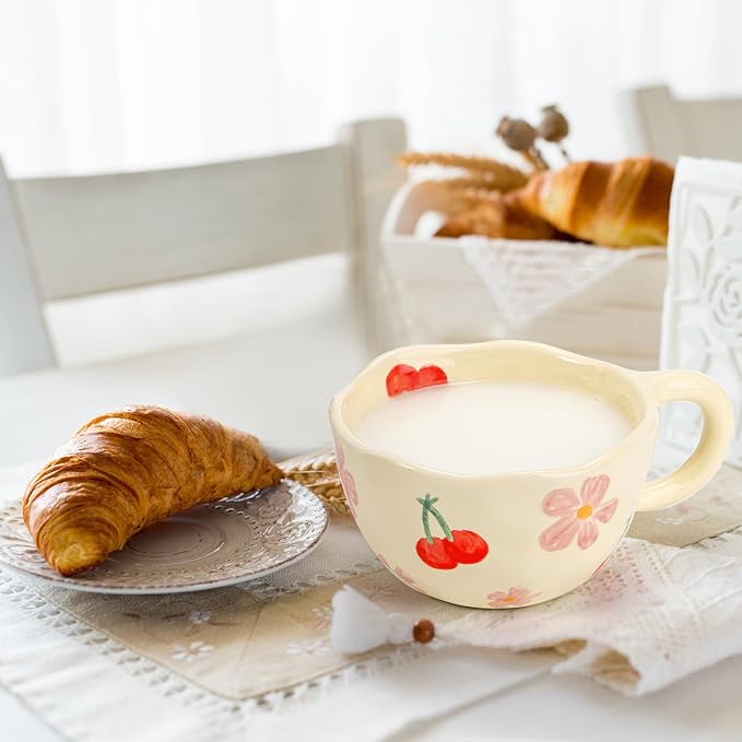Yopay 2 Pack Ceramic Coffee Mug