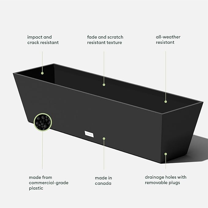 Veradek Pure Series Window Box Planter