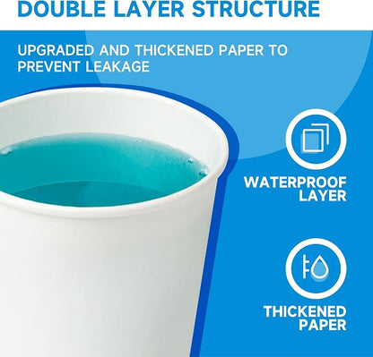 RACETOP 3000 Pack 3 oz Paper Cups