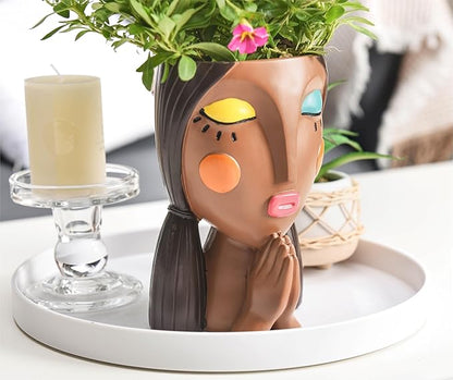 Head Planters, Face Planter Pots
