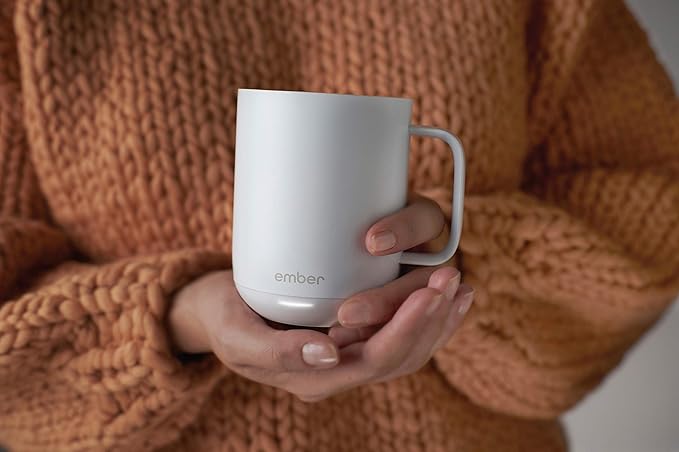 Ember Temperature-Control Smart Mug, 10 Ounce, 1-hr Battery Life