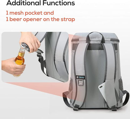 TOURIT Cooler Backpack 30 Cans Lightweight Insulated Backpack Cooler Leak-Proof for Men and Women