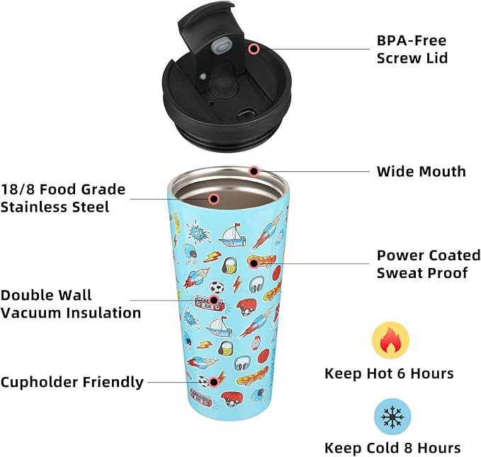 BJPKPK 22 oz Coffee Tumbler