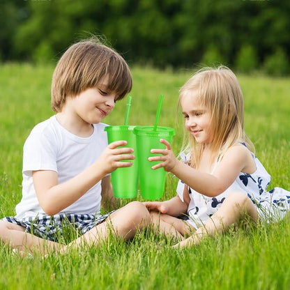 Hxezoc 16-Piece Reusable Cups