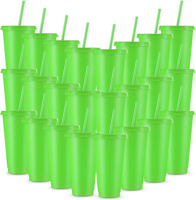 Amyhill 24 Pcs Reusable Cups