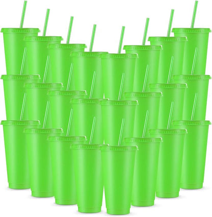 Amyhill 24 Pcs Reusable Cups