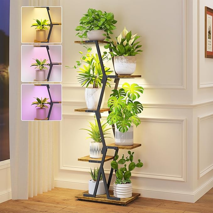 iDavosic.ly 5 Tier Indoor Plant Stand