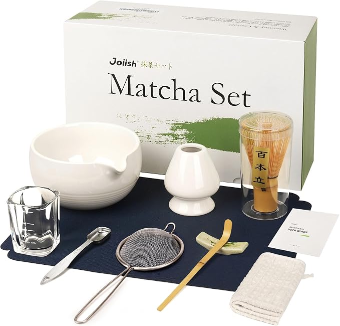 Joiish Matcha Whisk Set, 10-Pcs Matcha Kit