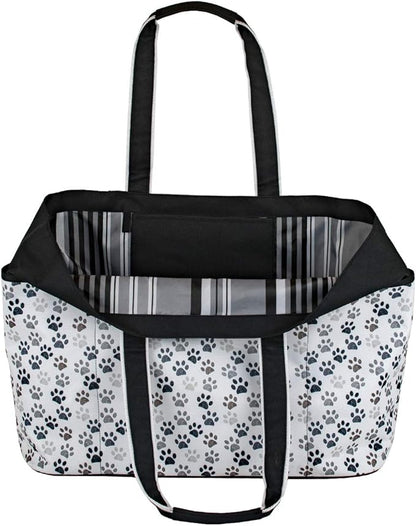 geckobrands Oversized Beach Tote – Large and Stylish Beach Bag with 4 Exterior Pockets and Zippered Internal Compartment