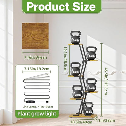 iDavosic.ly 5 Tier Indoor Plant Stand
