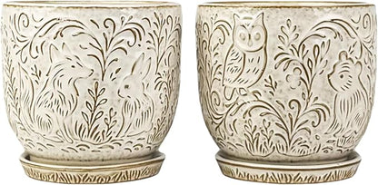 Decorative Ceramic Planter Pot