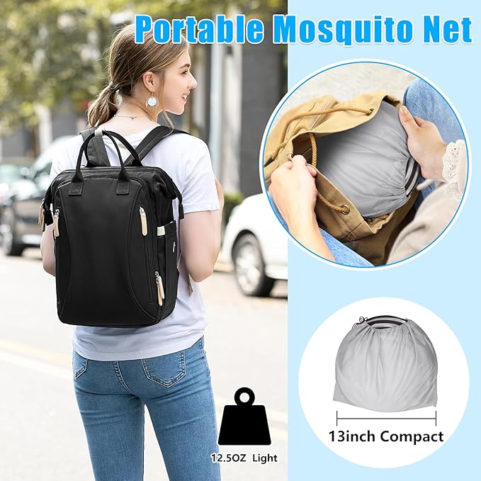 77 * 30 * 23 Inch Large Pop Up Mosquito Tent, Portable Foldable Mosquito Net for Bed Camping Travel Patio