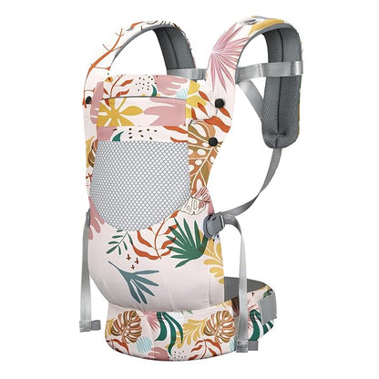 Newborn Baby Front Carrier Backpack, Toddler Baby Body Carrier, 7-66 Lbs Ergonomic Design, Lumbar Support, Lightweight