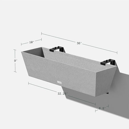 Veradek Pure Series Railing Planter