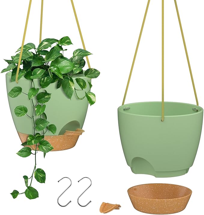 ZMTECH 6.5 Inch Hanging Planters