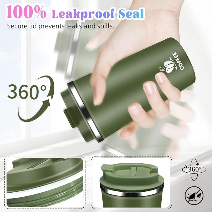 17oz Insulated Travel Coffee Mug
