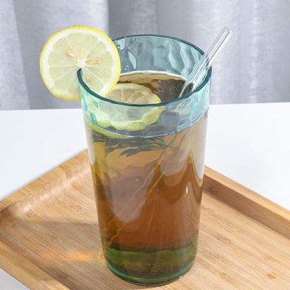 BPA-Free Plastic Tumblers 8 Pack | Reusable Dishwasher Safe | Stackable