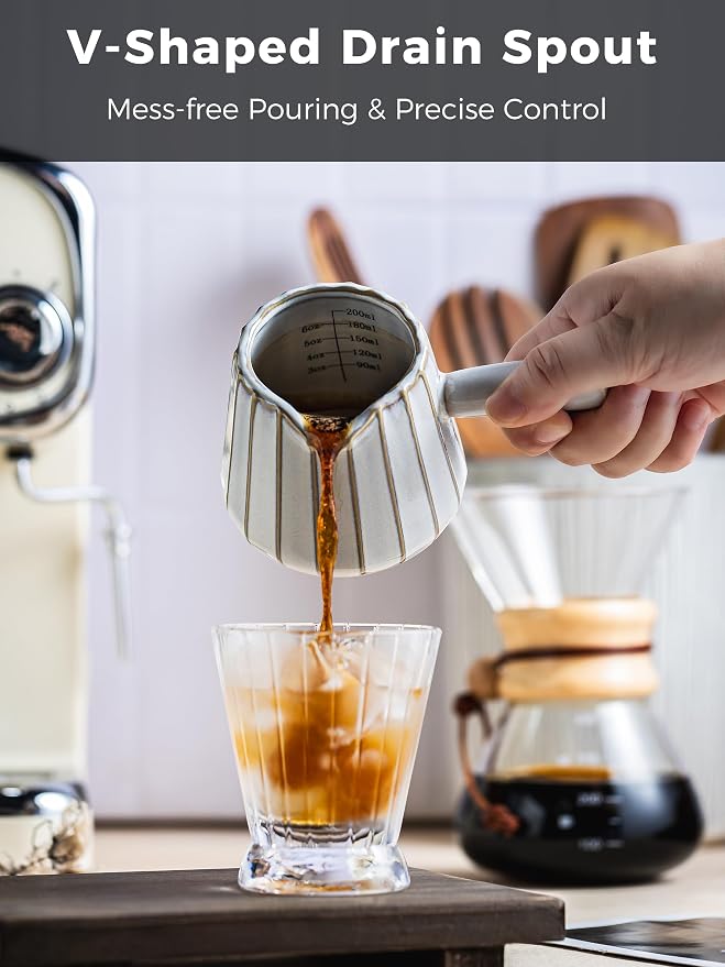Ceramic Espresso Cups, Espresso Measuring Cup